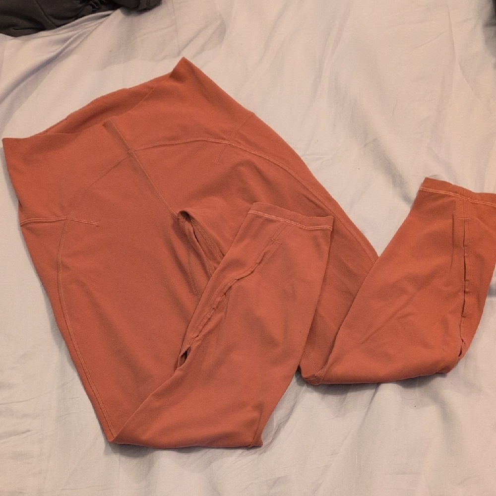 lululemon athletica Rust Leggings